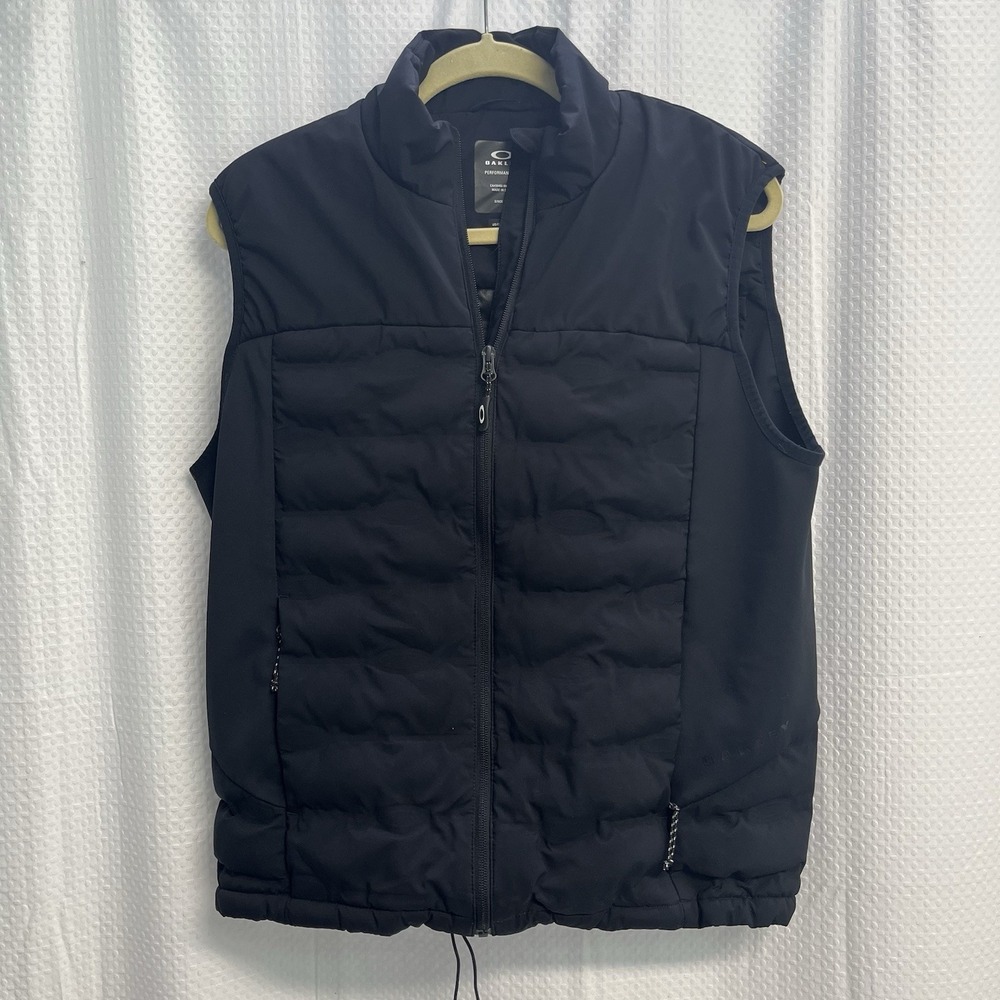Oakley Eclipse RC Quilted Vest Black Thermocare Performance Skiing Medium